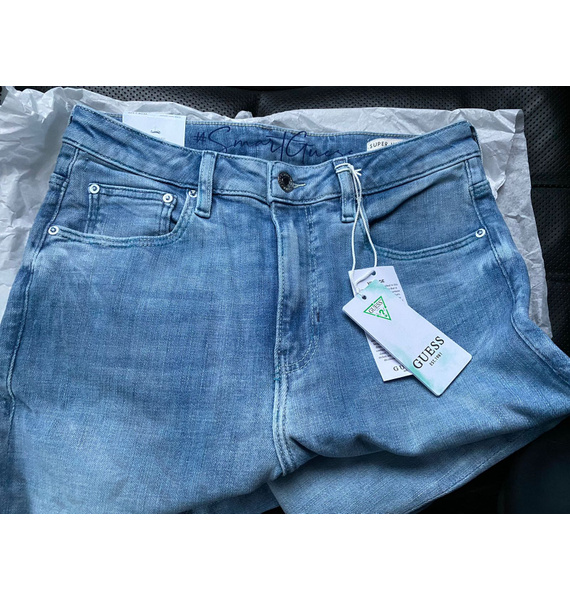 Джинсы • GUESS • Голубой