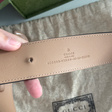 Ремень • Gucci • Бежевый