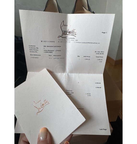 Туфли • Christian Louboutin • Черный