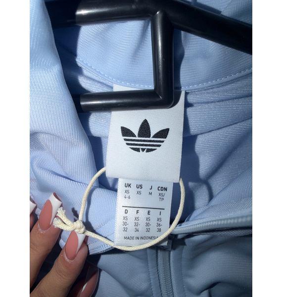 Куртка • adidas • Голубой
