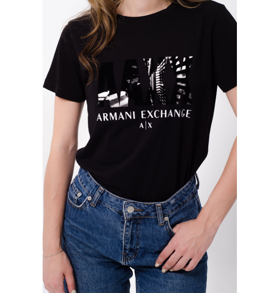 Футболка • Armani Exchange • Черный