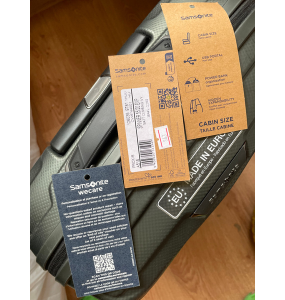 Чемодан • Samsonite • Серый