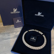 Колье • Swarovski • Серебряный
