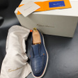 Мокасины • Santoni • Темно-синий