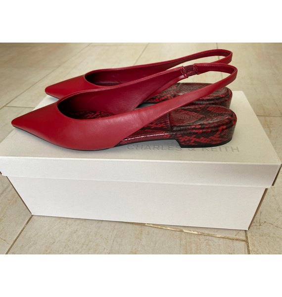 Мюли • Charles & Keith • Красный
