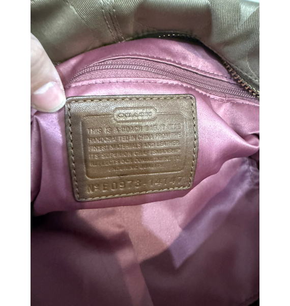 Сумка • Coach • Бежевый