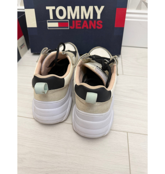 Кроссовки • Tommy Jeans • Бежевый