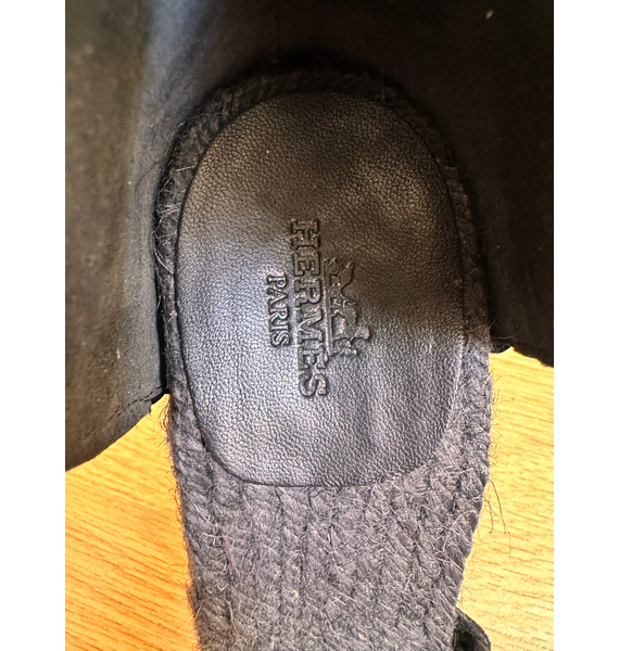Босоножки • Hermès • Черный