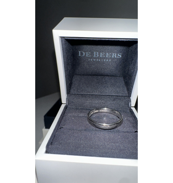 Кольцо • De Beers Jewellers • Серебряный