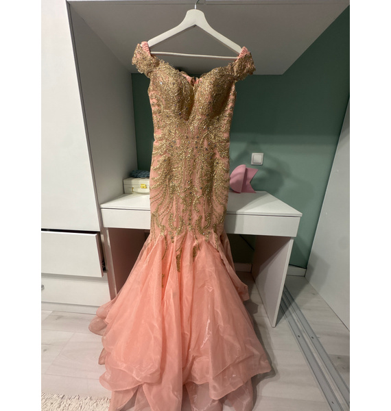 Платье • SHERRI HILL • Коралловый