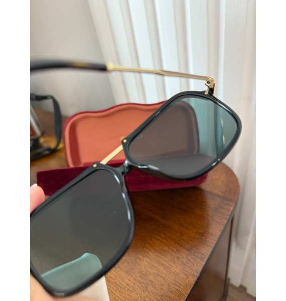 Солнцезащитные очки • Gucci Eyewear • Черный