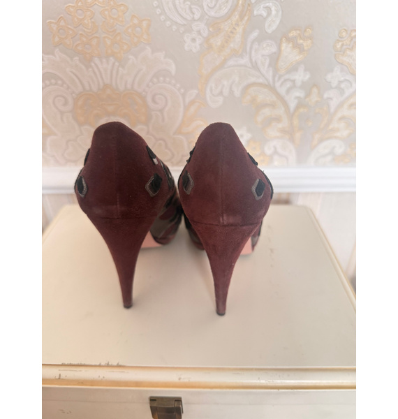 Туфли • Prada • Бордовый