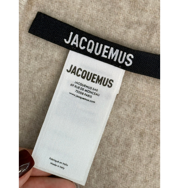 Шарф • Jacquemus • Бежевый