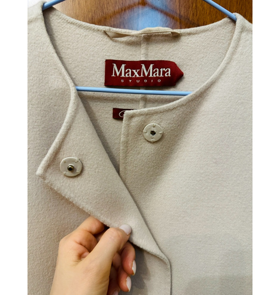 Пальто • Max Mara • Бежевый
