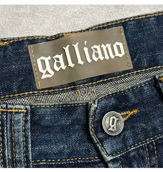 Джинсы • John Galliano • Синий