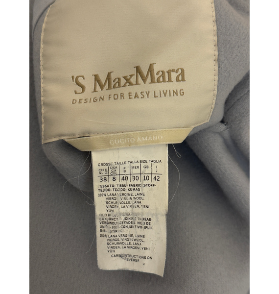 Пальто • 'S Max Mara • Голубой
