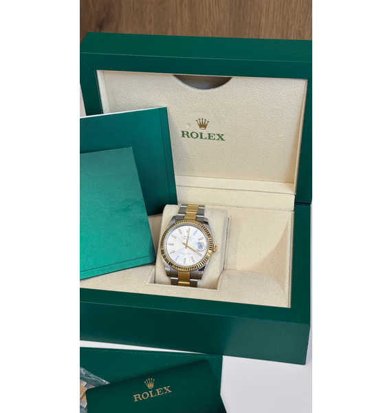 Часы • Rolex • Серебряный