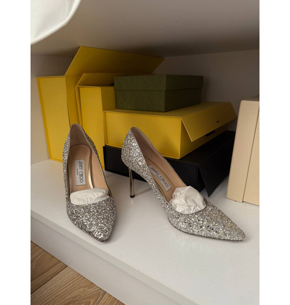 Туфли • Jimmy Choo • Серебряный
