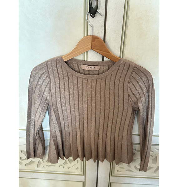 Джемпер • TWINSET • Золотой