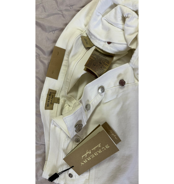 Джинсы • Burberry • Белый