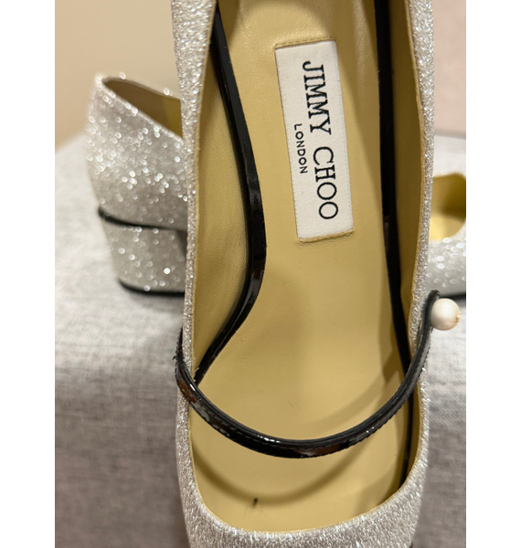 Туфли • Jimmy Choo • Серебряный
