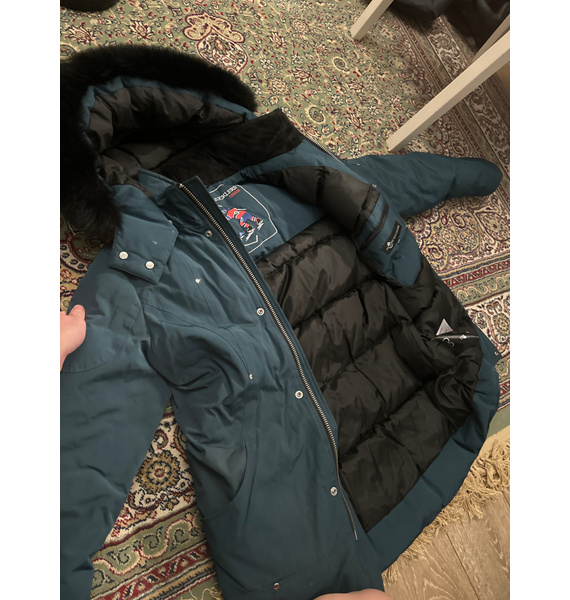 Парка • Moose Knuckles • Бирюзовый
