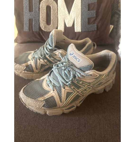 Кроссовки • ASICS • Зеленый