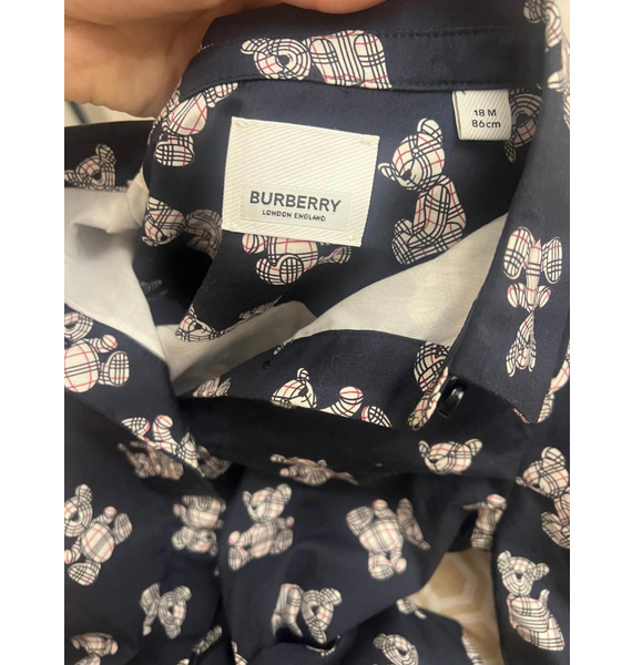 Платье • Burberry • Темно-синий
