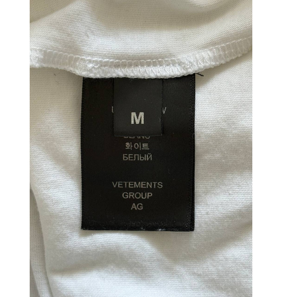 Футболка • VETEMENTS • Белый