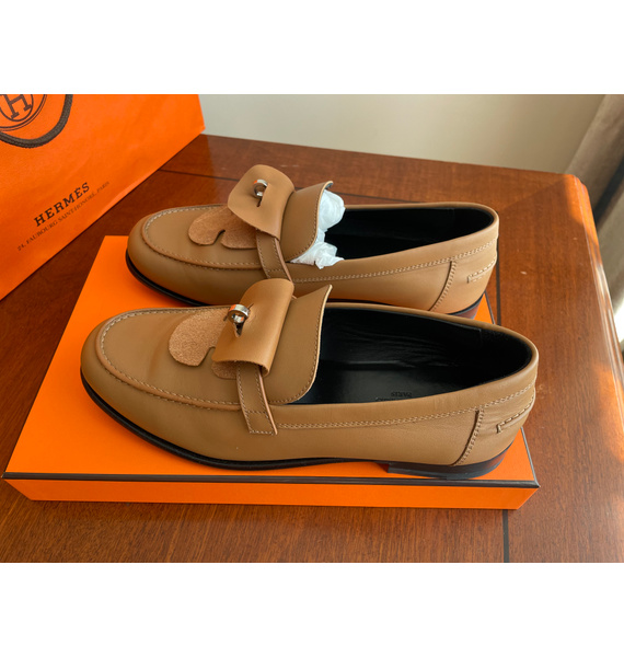 Лоферы • Hermès • Коричневый