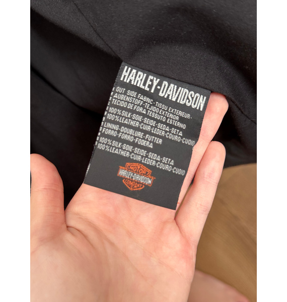 Кожаная куртка • Harley-Davidson • Черный
