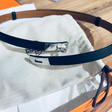 Ремень • Hermès • Черный