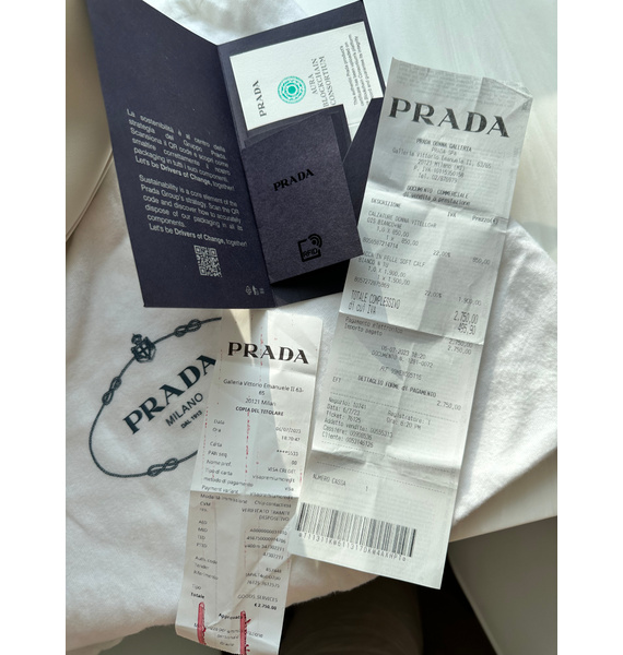 Сумка • Prada • Белый