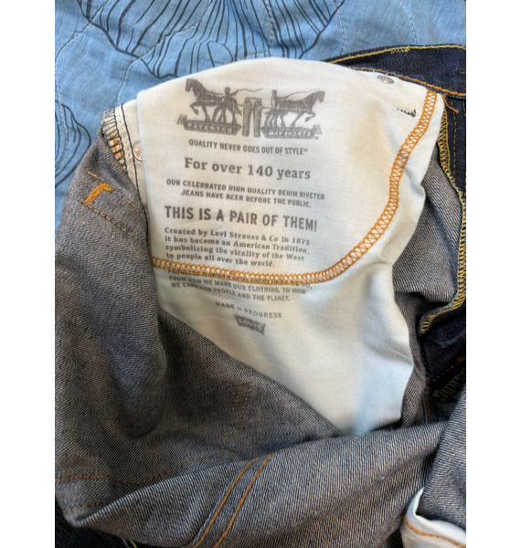 Джинсы • Levi's • Синий