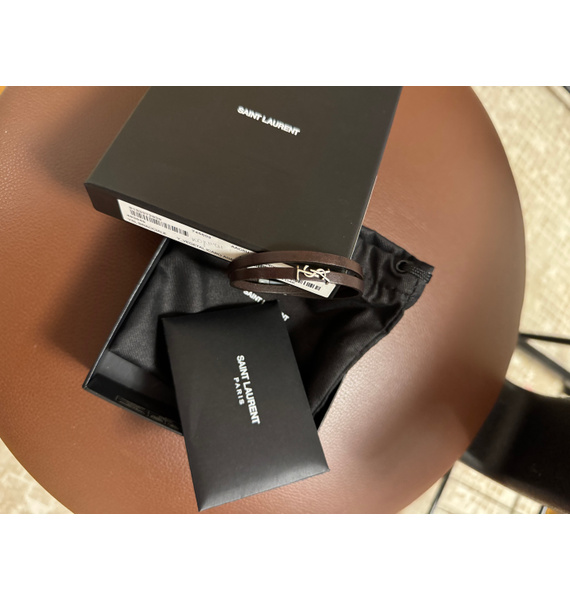 Браслет • Saint Laurent • Коричневый