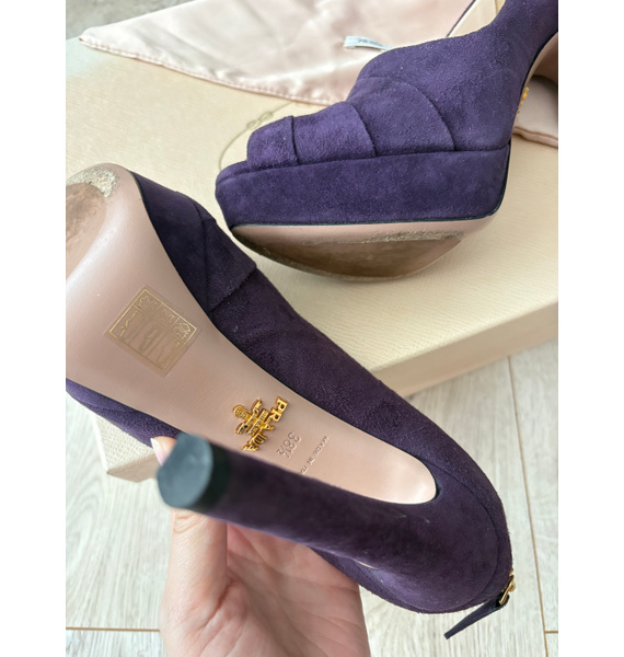 Туфли • Prada • Фиолетовый