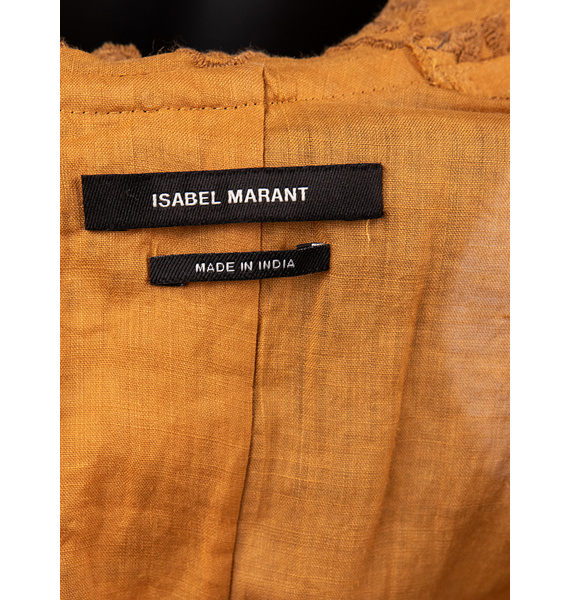 Платье • Isabel Marant • Горчичный