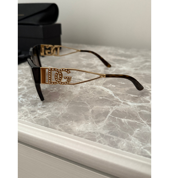 Солнцезащитные очки • Dolce & Gabbana • Коричневый