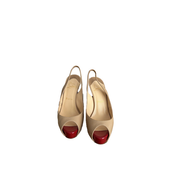 Туфли • Christian Louboutin • Бежевый
