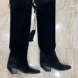 Ботфорты • Saint Laurent • Черный