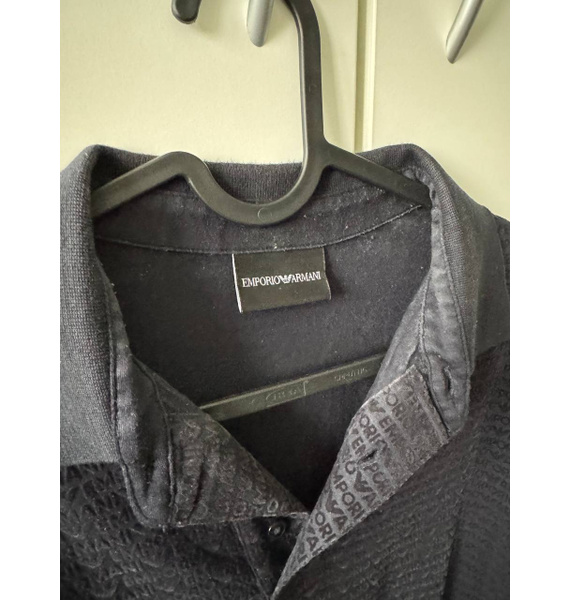 Поло • Emporio Armani • Темно-синий