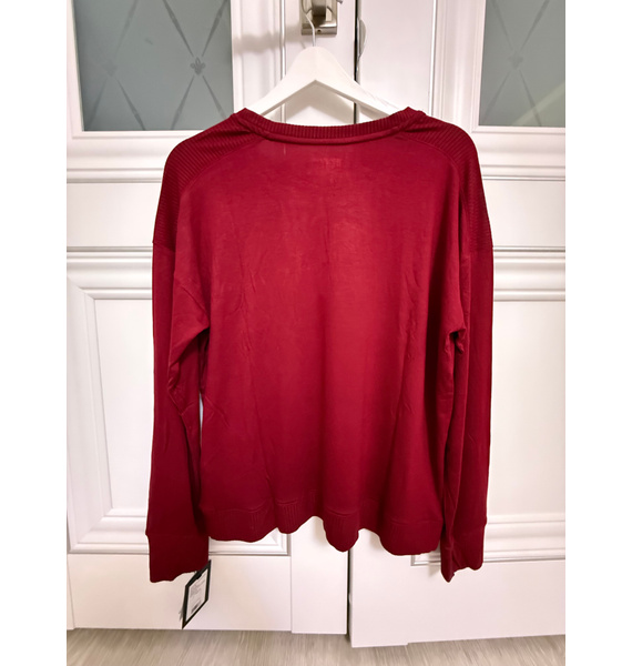 Лонгслив • DKNY • Бордовый