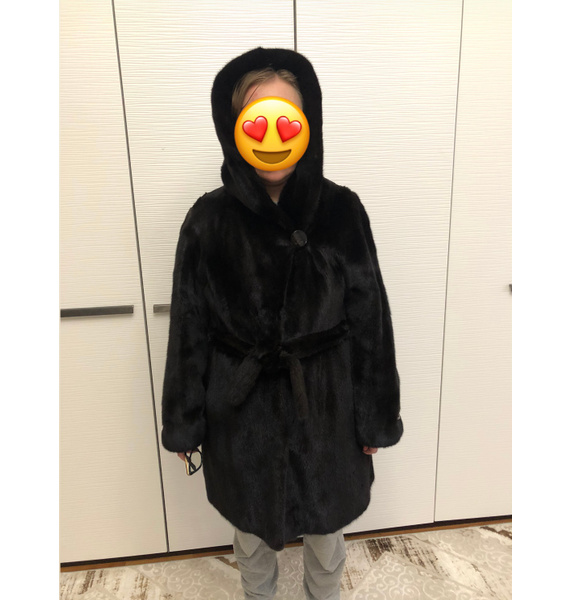 Шуба • BLACKGLAMA • Черный