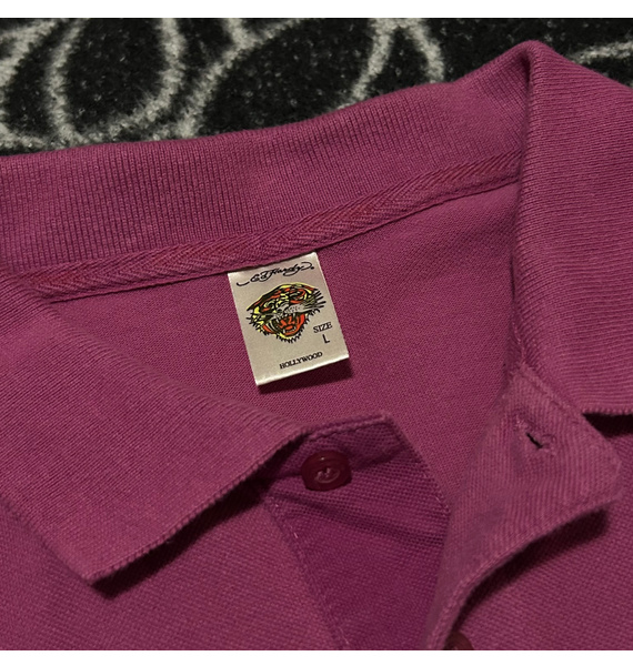 Поло • Ed Hardy • Розовый