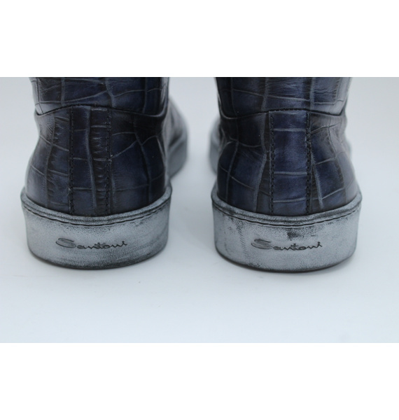 Кроссовки • Santoni • Синий