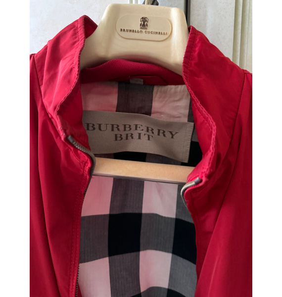 Ветровка • Burberry • Красный