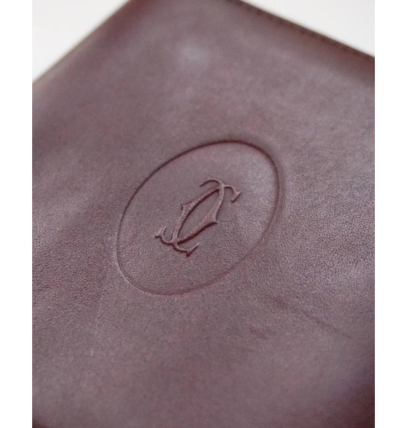 Бумажник • Cartier • Бордовый