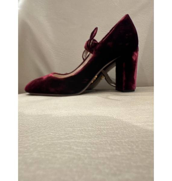 Туфли • Prada • Бордовый