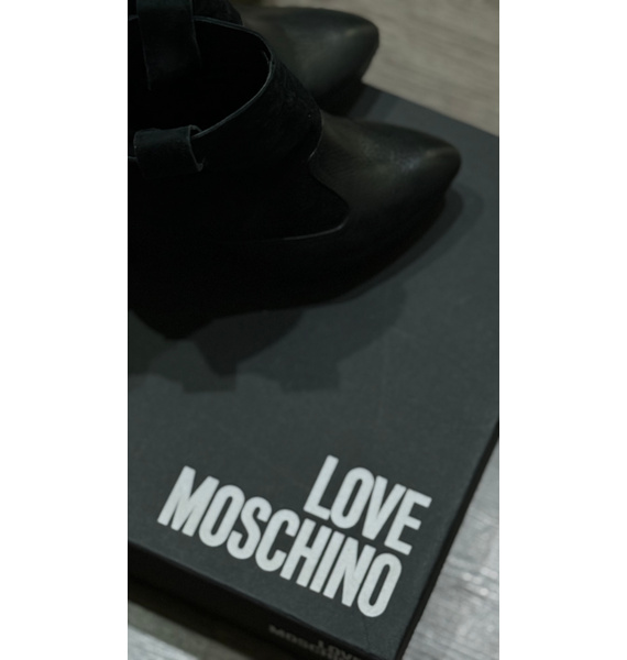 Ботильоны • Love Moschino • Черный