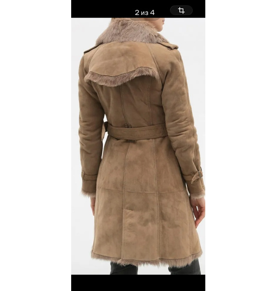Дублёнка • Burberry • Бежевый